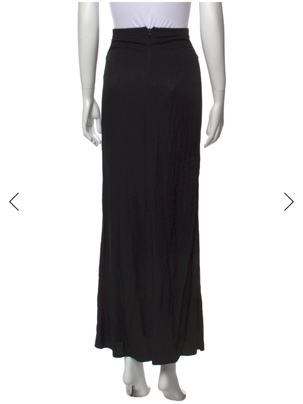 Reformation Classic Black Maxi Skirt - Sleek Everyday Style - Picture 2 of 2